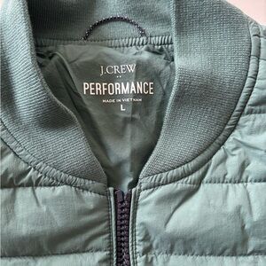 J. Crew Green Performance Vest